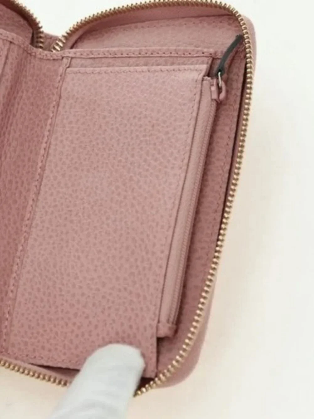GUCCI Swing Wallet Leather Pink 354497 Auth am11608V - Picture 10 of 16
